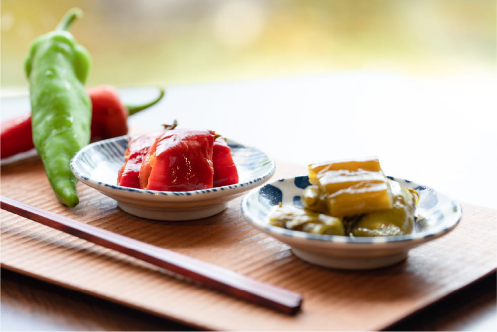 Taste Kyoto with Uji tea and Kyoto vegetables