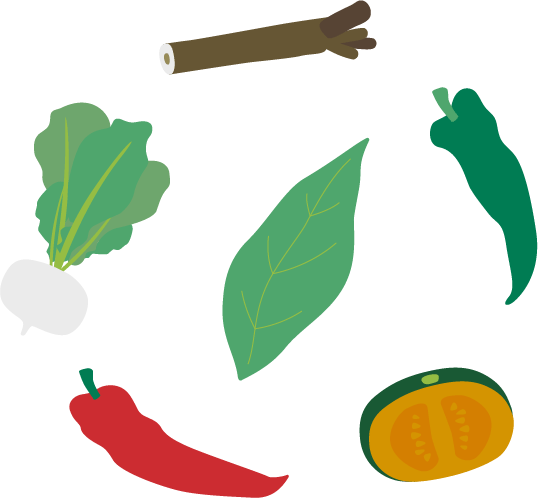 TABECHABAのイラスト